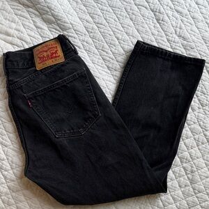 Levi's Black Straight-Leg Men's Jeans